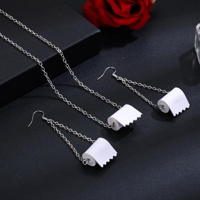 Sterling Silver Toilet Paper Earrings 2020 Best Gift