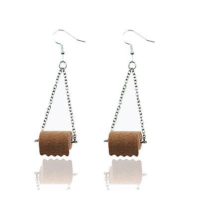 Sterling Silver Toilet Paper Earrings 2020 Best Gift
