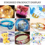 Handmade Crystal Glue Mold Set (83 Pcs)