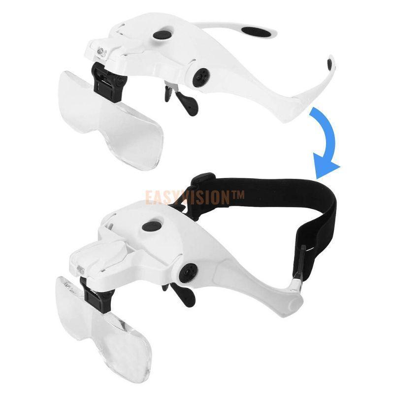 EASYVISION™️ Illuminated Head Magnifier【Buy 2 Get 1 Free】add 3 items to cart get 3rd for free