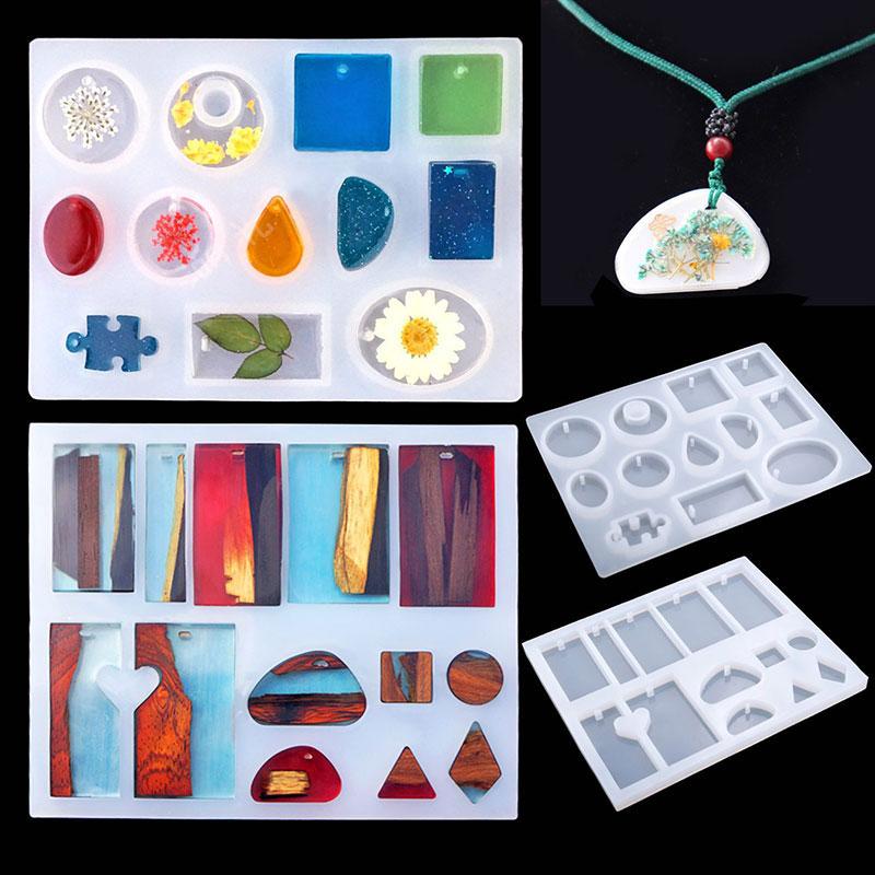 Handmade Crystal Glue Mold Set (83 Pcs)