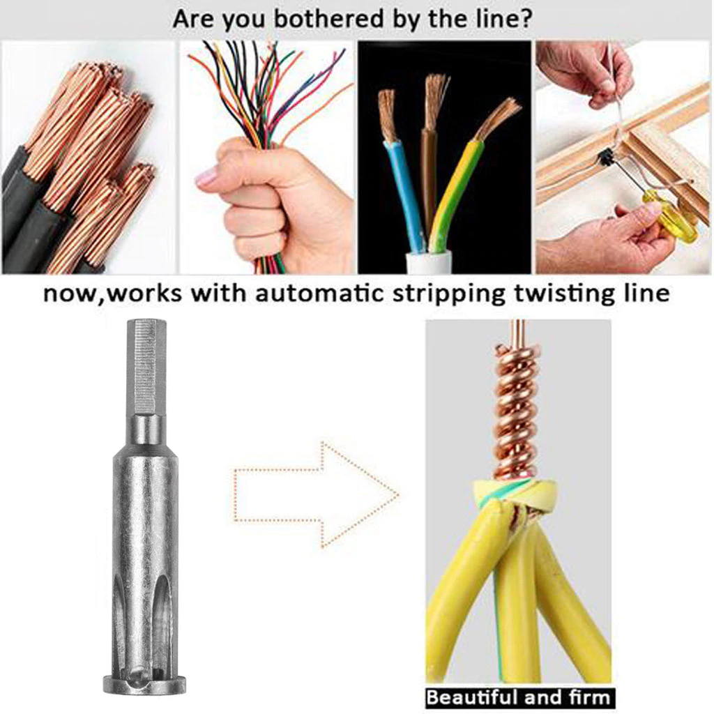 Wire Stripping And Twisting Tool (Buy 2 Free Shipping)