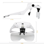 EASYVISION™️ Illuminated Head Magnifier【Buy 2 Get 1 Free】add 3 items to cart get 3rd for free