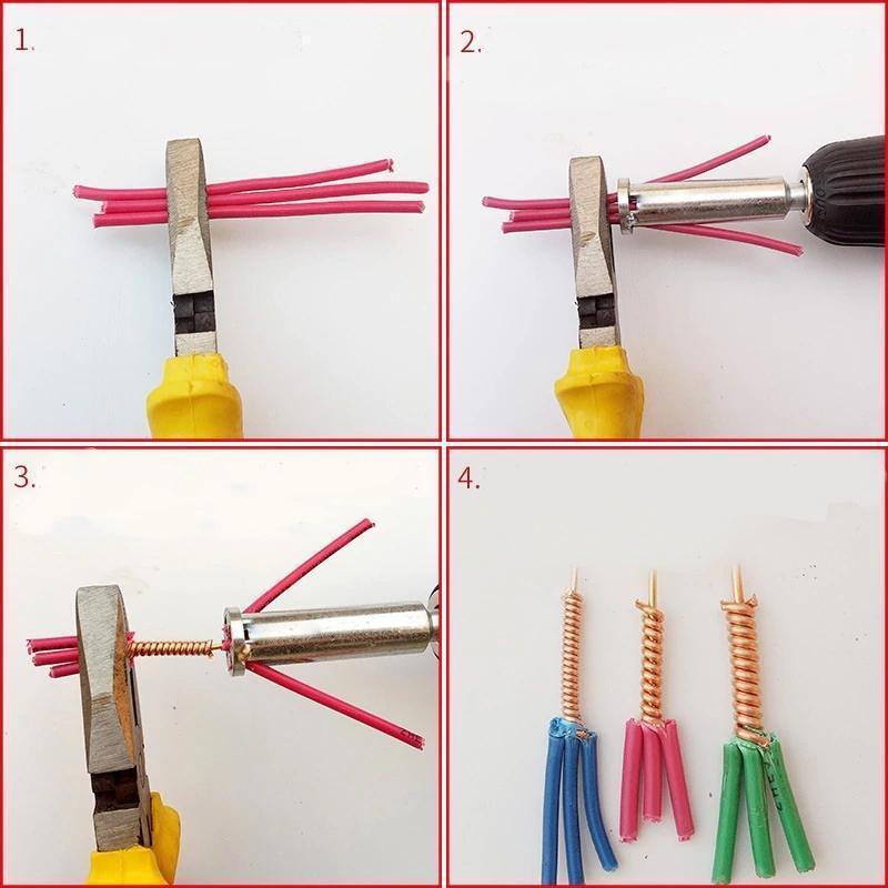 Wire Stripping And Twisting Tool (Buy 2 Free Shipping)