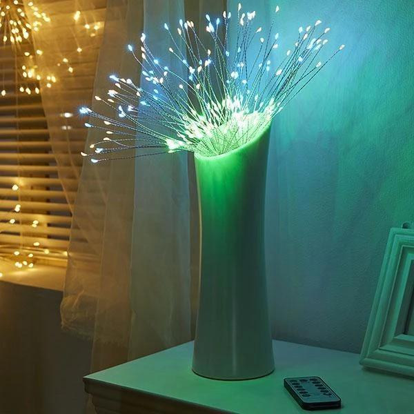 LED Starburst Lights  with Remote, 8 Modes & Waterproof